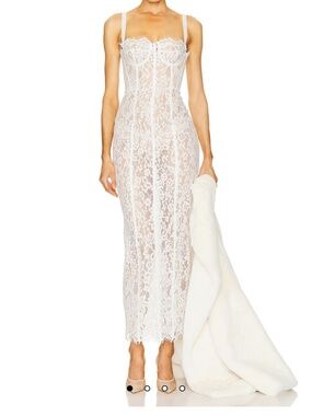 Helsa Lace Column Dress